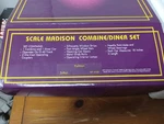 M.t.h. Madison Combine/diner Passenger SET-PULLMAN-3 Rail- MT-4120. Fixed Price $150.00.