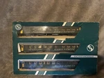Sachsenmodelle Ho Scale Skyline Express 3 Car Set. Fixed Price $50.00.