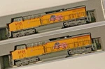 Kato 1767039 1767040 Loco Set Scale AC4400CW Union Pacific Flag 6712 , 6730. Fixed Price $214.95.
