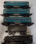 Lionel Prewar Gray 1666 2-6-2 2689W Tender With /2630 And 2631 . BOX2. Fixed Price $185.99.