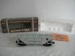 Mth Railking O/O-27 Scale Pennsylvania 3-BAY Covered Hopper Car 33-7501 Ex. Fixed Price $22.99.