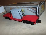 Mth Railking 30-8301 Santa Fe Diecast Flatcar With Transformer + Box. Fixed Price $25.00.