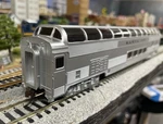 Bachmann Ho 85 Full Dome Passenger Car Santa Fe. Fixed Price $19.99.