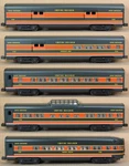Lionel 19116-19120 Great Northern 5-CAR Aluminum Passenger Set O-gauge Nos *. Fixed Price $299.99.