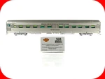 Scale ***cb&q Zephyr*** Silver Shore Sleeper 424 --- Broadway 508, Lighted. Fixed Price $114.95.