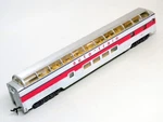 Ho Bachmann Auto-train Maxi-dome Custom-numbered At #535 Passenger Car. Fixed Price $41.99.