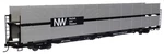 Walthers Ho New Norfolk Western 89' Auto Rack Bi-level 412042 910-8123. Fixed Price $38.16.