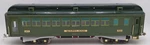Mth 10-5033 Standard Gauge Solarium State Car Two-tone Green Ex. Fixed Price $375.99.