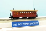 Mth Rail King 6418 Atsf Santa Fe Overton Lighted Coach Car #182-TESTED-EXC Cond.. Fixed Price $44.95.
