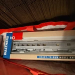 Walthers 932-6345 Ho Scale 85' Budd 10-6 Sleeper Car, Santa Fe, Pullman. Fixed Price $65.00.