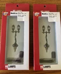 Nip Lot 2 Walthers Built-ups Ho Scale Double-arm Street Lamps # 933-1095 Train. Fixed Price $22.00.
