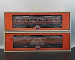 Lionel Southern Pacific Daylight Baby Madison Passenger Cars Set 3100 & 1975. Fixed Price $169.99.