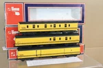 Lima 305343 Kit Built Re Painted Rake Of MK1 Railing Equipment Coach Set Nz. Fixed Price $468.52.
