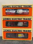 Lionel Gauge 6-19272 6464 3-BOXCARS Series Iv 6-19273; 19274 & 19275 Ec. Fixed Price $39.95.