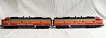 Lionel 6-39609 Southern Pacific "daylight" E9 Aa Diesel Locomotive Set (C-8). Fixed Price $1195.00.