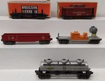 Lionel Vintage Assorted Freight Cars-operating/nonoperating #3520/3461. Fixed Price $36.80.