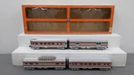 Lionel 6-29051 At&sf Streamline Passenger 4-PACK Ex/box. Fixed Price $242.49.