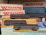Williams Electric Trains 5510 New York Central Set Of 4 Madison Passenger Cars. Fixed Price $225.00.