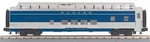 Mth 30-67165 Wabash 60' Streamlined Abs Full-length Vista Dome Car Ln/box. Fixed Price $49.99.