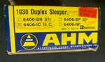 Ahm Rivarossi 1930 Sduplex Sleeper #6406-IC Ho Train Mib C- 6.5. Fixed Price $25.25.