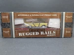Mth King Rugged Rails Burlington Flat Car With Road Legends 1957 Chevy. Fixed Price $20.00.