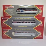 Williams Gauge Amtrak Passenger Car Dummy Lot Of 3, Silver Vista Dome, DA108. Fixed Price $99.99.