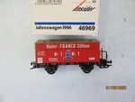 Ho - Marklin 46969 Insider 1996 Box Car Removable Roof Heinr. Franck Hne Nib. Fixed Price $25.00.