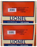 Lionel 6-29196 Milwaukee Road Hiawatha 18" Aluminum Passenger Cars 2-PACK Nib. Fixed Price $599.99.