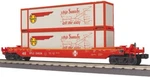 Mth Railking Santa Fe (warbonnet) Husky Stack Car! Gauge Double Intermodal. Fixed Price $135.00.