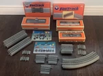 Lionel Lot!!! Fastrack Trestle Boxcar Union Pacific British Columbia Nyc. Fixed Price $99.50.