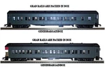 Ho Scale 'undecorated' 2PC H/w Series Passenger Set Ihc New In Box 49764, 49766. Fixed Price $40.00.