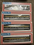 American Flyer 48900/01/02/03 Chesapeake & Ohio 4-CAR Passenger Set S-gauge Nos. Fixed Price $160.00.