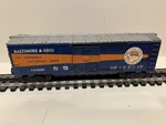 Lionel 6464-400 Baltimore & Ohio "time-saver" Boxcar Postwar Gauge. Fixed Price $80.00.