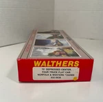 Walthers 932-5638 Ho N&w 75' Depressed Center 4 Truck Flatcar 202909 Nos Kit. Fixed Price $34.95.