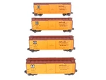K-line K766-1055A O-gauge Atsf Super Chief Map Series Reefer Cars 4 Ln/box. Fixed Price $169.99.