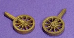 ON3/ON30 6" No Counterweight Loco Driver Centers Wiseman Back Shop Brass BS-037. Fixed Price $10.00.