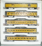 Mth MT-6510 Aluminum Passenger Car Set Union Pacific 3-RAIL Scale. Fixed Price $399.99.