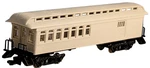 Athearn 11860 50' Overland Undecorated Combine (knuc Cplrs Mtl Whl). Fixed Price $49.95.