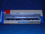 Walthers Ho Scale 932-6468 85' Budd Baggage-dormitory Pennsylvania Lit. Fixed Price $79.99.