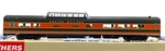 Ho Walthers 932-9093 Budd 48 Seat Vista Dome Coach Great Northern Empire Scheme. Fixed Price $74.99.