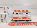 Rklin H0 Ac 2X Container Freight Cars Alno Nem Kkk Mint Box #DV340-1. Fixed Price $65.93.