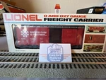 Lionel 6-9446 Gauge Sabine River & Northern Boxcar Nib (51). Fixed Price $25.00.