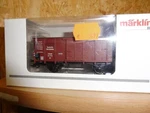 M Rklin, Gauge H0 Art.no. 46097-02 Covered Goods Wagon. Fixed Price $37.87.