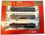 Arnold Rivarossi 0525 Pennsylvania Passenger 3-CAR Set Nib #1. Fixed Price $95.95.