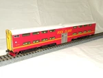 Kato Ho 35-6024 Rock Island Bi-level Passenger Car Window Cab Coach, W/lts. Fixed Price $125.00.