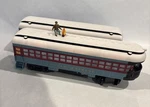 The Polar Express-lionel TRAINS-7-11088-OBSERVATION Cars-hobo-g Gauge. Fixed Price $39.99.