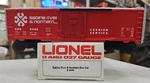 Lionel #6-9446, Gauge, Sabine River & Northern Boxcar, Ln (11Q). Fixed Price $14.95.