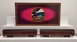 Mth 20-6114 O Gauge N&w 60' Aluminum Sleeper/diner 2-CAR Set (3-RAIL) Nib. Fixed Price $121.24.
