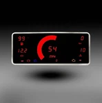 6-GAUGE Micro Universal Panel Red Led Digital Intellitronix DP10006R Made Usa. Fixed Price $370.40.