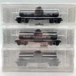 Raleigh Rails Mtl Scale Atlantic Coast Line Single Dome Tank Car 3 Pc Set. Fixed Price $119.99.